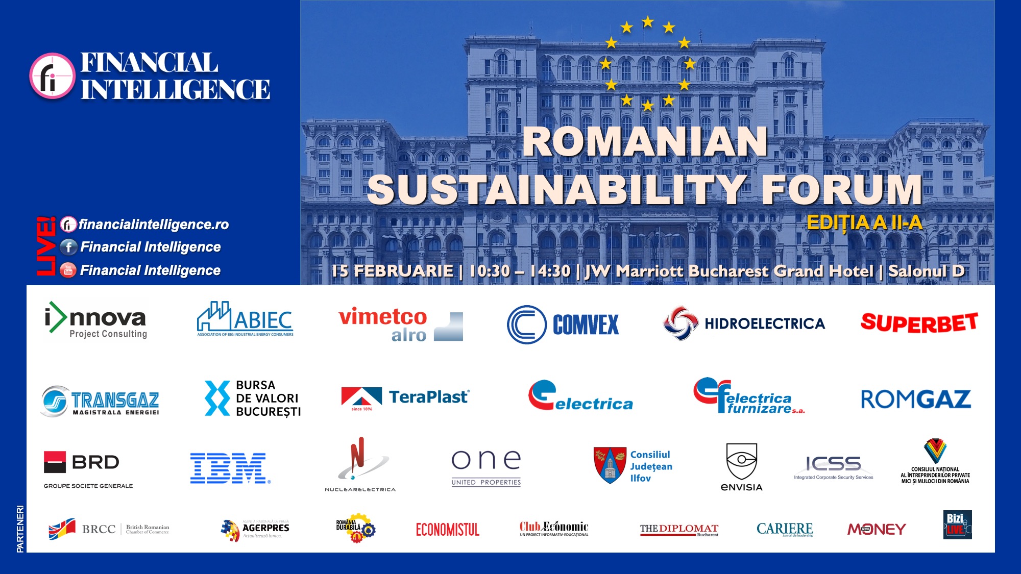Vizual ROMANIAN SUSTAINABILITY FORUM 15 februarie 2023